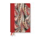 Image for Rubedo (Cockerell Marbled Paper) Mini 12-month Verso Hardback Dayplanner 2025 (Elastic Band Closure)