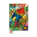 Image for Tropical Garden (Nature Montages) Midi 12-month Horizontal Hardback Dayplanner 2025 (Elastic Band Closure)