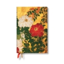 Image for Natsu (Rinpa Florals) Mini 12-month Horizontal Softcover Flexi Dayplanner 2025 (Elastic Band Closure)