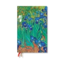 Image for Van Gogh’s Irises Maxi 12-month Horizontal Softcover Flexi Dayplanner 2025 (Elastic Band Closure)