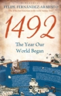 Image for 1492  : the year our world began