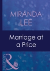 Image for Marriage at a price