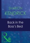 Image for Back in the boss&#39;s bed