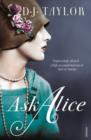 Image for Ask Alice: a novel
