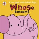 Image for Whose bottom?  : a little book with giant flaps