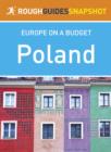 Image for Rough Guides Snapshot Europe on A Budget: Poland.