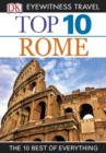 Image for DK Eyewitness Top 10 Travel Guide: Rome: Rome
