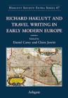 Image for Richard Hakluyt and travel writing in early modern Europe
