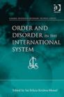 Image for Order and Disorder in the International System