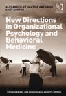 Image for New Directions in Organizational Psychology and Behavioral Medicine