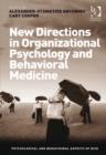 Image for New directions in organisational psychology and behavioural medicine