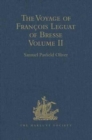 Image for The Voyage of Francois Leguat of Bresse to Rodriguez, Mauritius, Java, and the Cape of Good Hope : Volume II