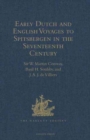 Image for Early Dutch and English Voyages to Spitsbergen in the Seventeenth Century
