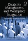 Image for Disability Management and Workplace Integration