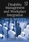 Image for Disability management and workplace integration: international research findings