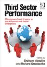 Image for Third sector performance  : management and finance in not-for-profit and social enterprises