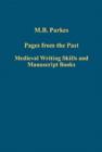 Image for Pages from the past  : medieval writing skills and manuscript books