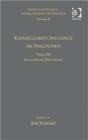 Image for Kierkegaard&#39;s influence on philosophy - Anglophone philosophyTome 3