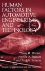 Image for Human Factors in Automotive Engineering and Technology