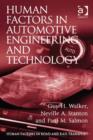 Image for Human factors in automotive engineering and technology