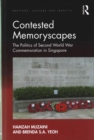 Image for Contested Memoryscapes