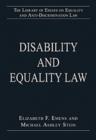 Image for Disability and equality law