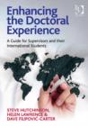 Image for Enhancing the Doctoral Experience