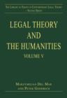 Image for Legal theory and the humanitiesVolume V