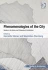 Image for Phenomenologies of the City