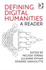 Image for Defining digital humanities: a reader