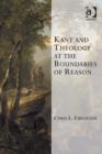 Image for Towards a new Kantian theology: theology at the transcendental boundaries of reason