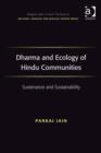 Image for Dharma and ecology of Hindu communities: sustenance and sustainability