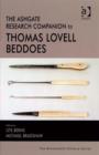 Image for The Ashgate research companion to Thomas Lovell Beddoes