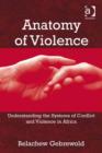 Image for Anatomy of violence: understanding the systems of conflict and violence in Africa