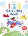 Image for 123 Colouring Book with Stickers