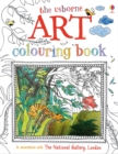 Image for Art colouring Book with stickers