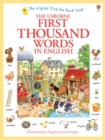 Image for The Usborne first thousand words in English