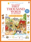 Image for First Thousand Words in Spanish Sticker Book