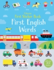 Image for First Sticker Book First English Words