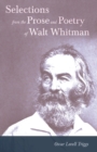 Image for Selections from the Prose and Poetry of Walt Whitman
