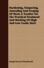 Image for Hardening, Tempering, Annealing and Forging of Steel; A Treatise on the Practical Treatment and Working of High and Low Grade Steel