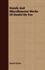 Image for Novels And Miscellaneous Works Of Daniel De Foe
