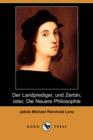 Image for Der Landprediger, Und Zerbin; Oder, Die Neuere Philosophie (Dodo Press)