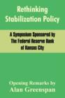 Image for Rethinking Stabilization Policy
