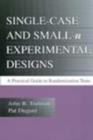 Image for Single-case and small-n experimental designs: a practical guide to randomization tests