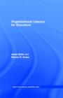Image for Organizational literacy for educators