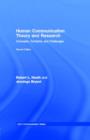 Image for Human communication theory and research: concepts, contexts, and challenges