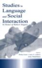 Image for Studies in Language and Social Interaction
