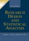 Image for Research design and statistical analysis