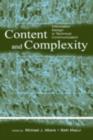 Image for Content and complexity: the role of content in information design